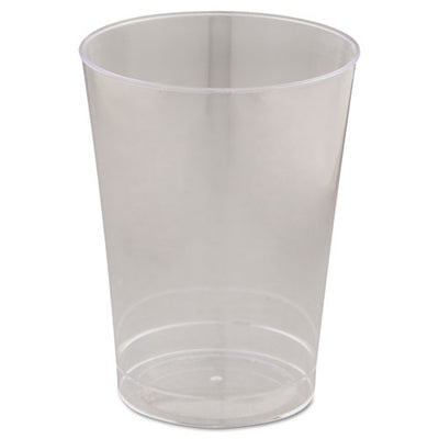 Comet Plastic Tumblers, 10 Oz, Clear, 25/pack, 20 Packs/carton