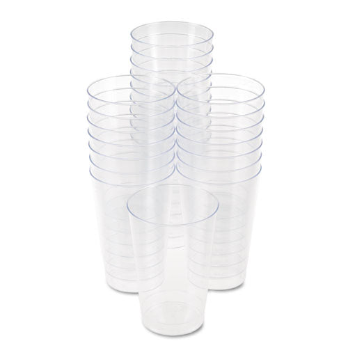 Comet Plastic Tumblers, Clear, 12 Oz, 500/carton