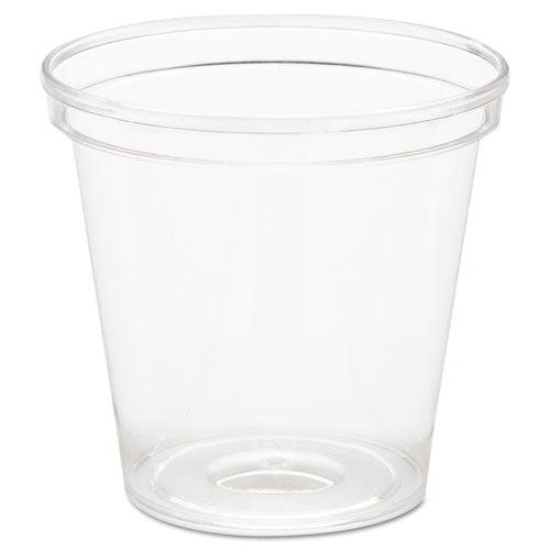 Comet Smooth Wall Tumblers, 9 Oz, Clear, Squat, 25/pack, 20 Packs/carton