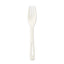 Tpla Compostable Cutlery, Fork, 6.3", White, 750/carton