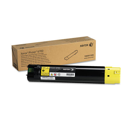 106r01509 High-yield Toner, 12,000 Page-yield, Yellow