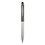 Styluspen Telescopic Ballpoint Pen/stylus, Retractable, Medium 1 Mm, Black Ink, Blue/gray Barrel, 2/pack