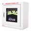 Aed Wall Cabinet, 17w X 9.5d X 17h, White