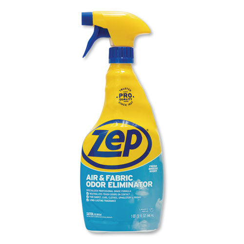 Air And Fabric Odor Eliminator, Fresh Scent, 32 Oz Bottle, 12/carton